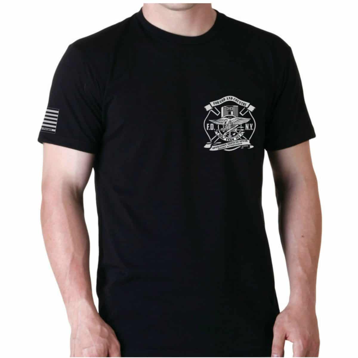 TL SUPPORT OUR TROOPS T-SHIRT - Image 2