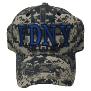 FDNY CAMO HAT - BLUE - Image 4