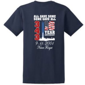 343 ALL GAVE SOME 16TH YR ANNIVERSARY T-SHIRT - Image 2