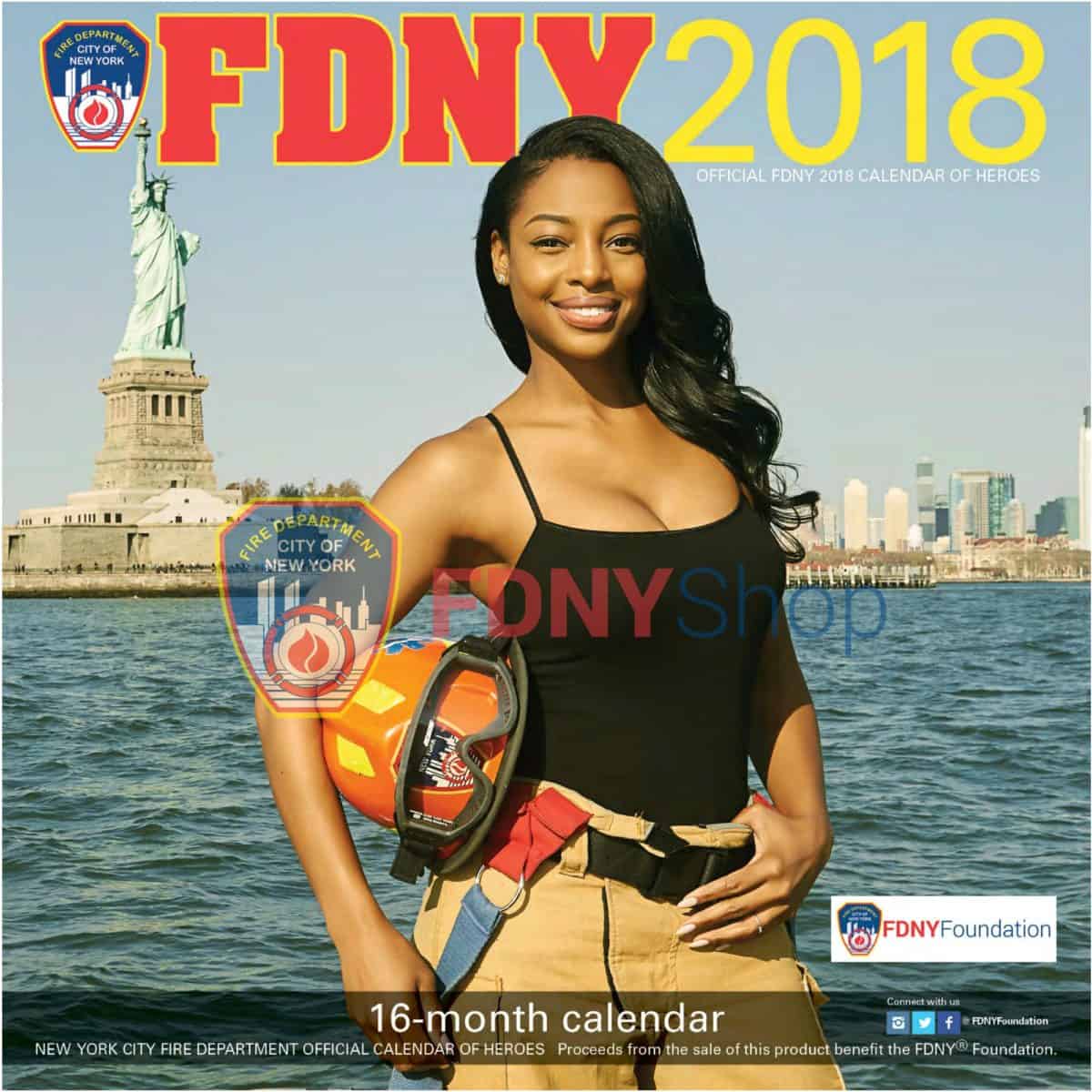 FDNY 2018 CALENDAR OF HEROES (WOMEN)