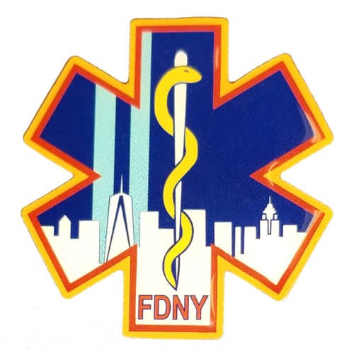 EMS "STAR OF LIFE" LAPEL PIN