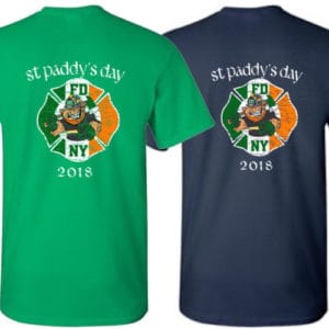 FDNY ST. PATRICK'S DAY 2018 T-SHIRT
