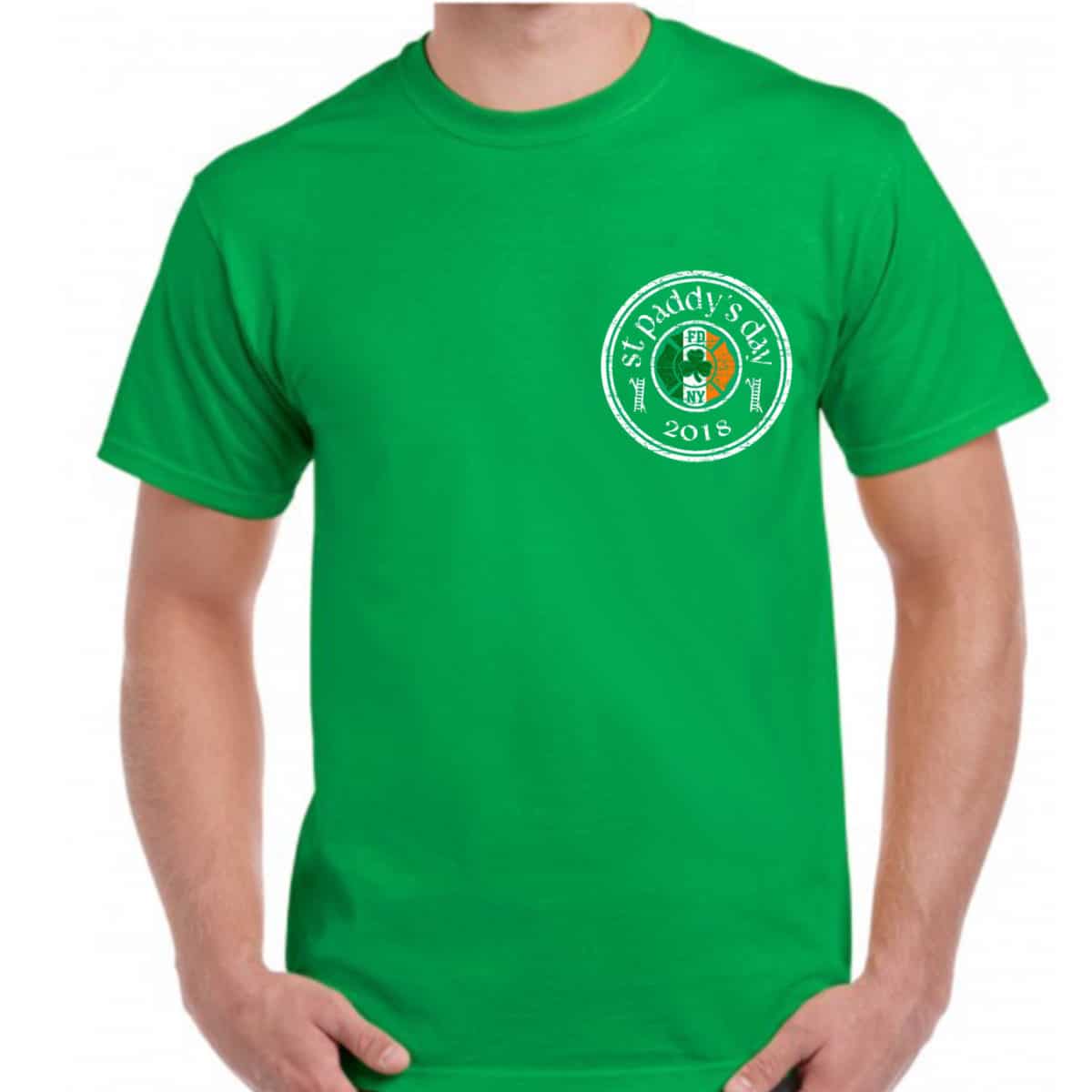 FDNY ST. PATRICK'S DAY 2018 T-SHIRT - Image 2