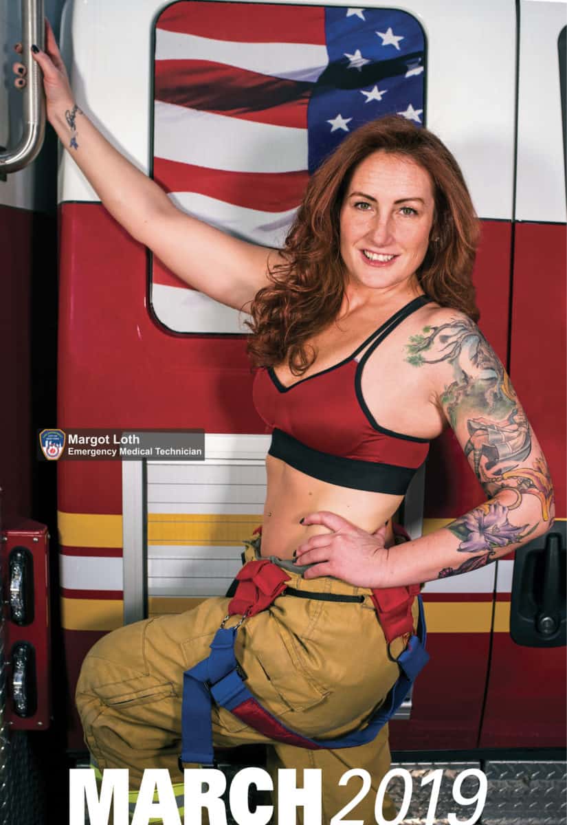 2019 OFFICIAL FDNY CALENDAR - DUAL MEN & WOMEN - Image 9