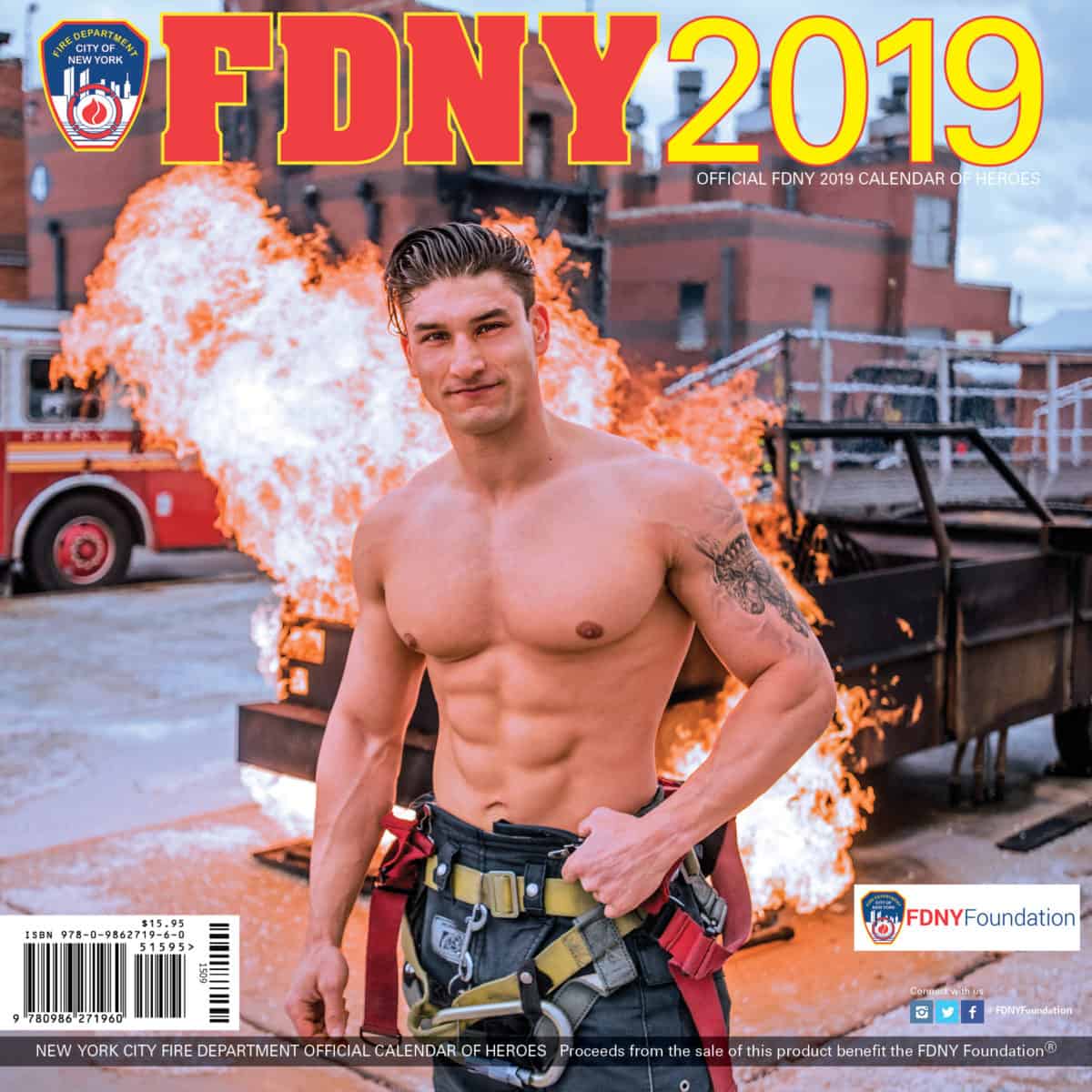 2019 OFFICIAL FDNY CALENDAR - DUAL MEN & WOMEN - Image 2