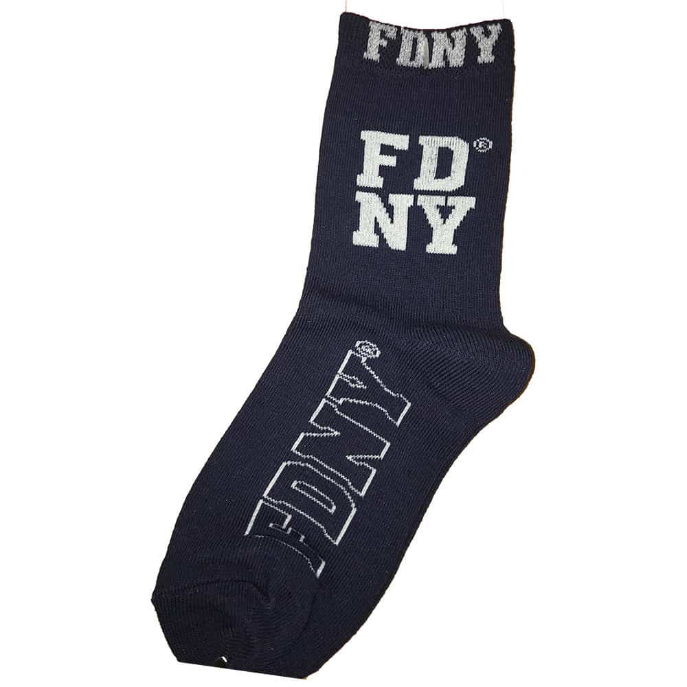 CHILDREN SIZE 7-9 FDNY CREW SOCKS