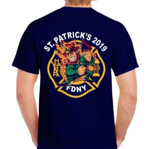 2019 FDNY ST. PATRICK'S DAY T-SHIRT - Image 3
