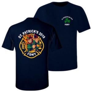 2019 FDNY ST. PATRICK'S DAY T-SHIRT