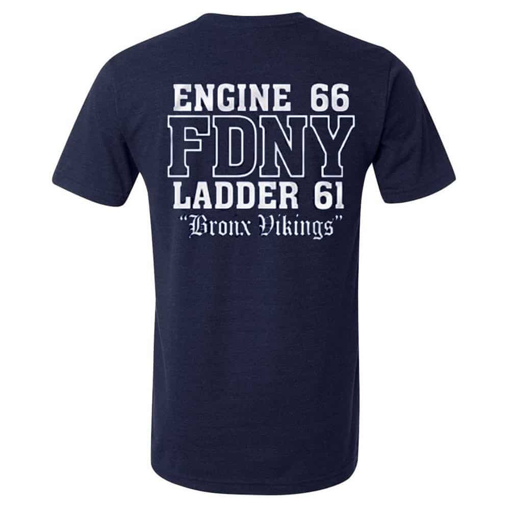 BRONX VIKINGS ENGINE 66 HOUSE T-SHIRT - Image 2