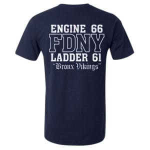 BRONX VIKINGS ENGINE 66 HOUSE T-SHIRT - Image 2