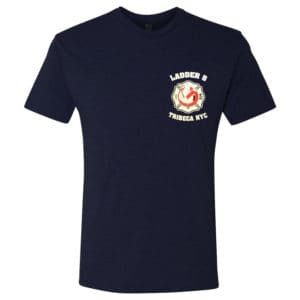 FDNY HOOK AND LADDER 8 GHOSTBUSTERS HOUSE T-SHIRT - Image 2