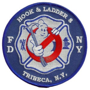 hook & ladder ghostbusters patch