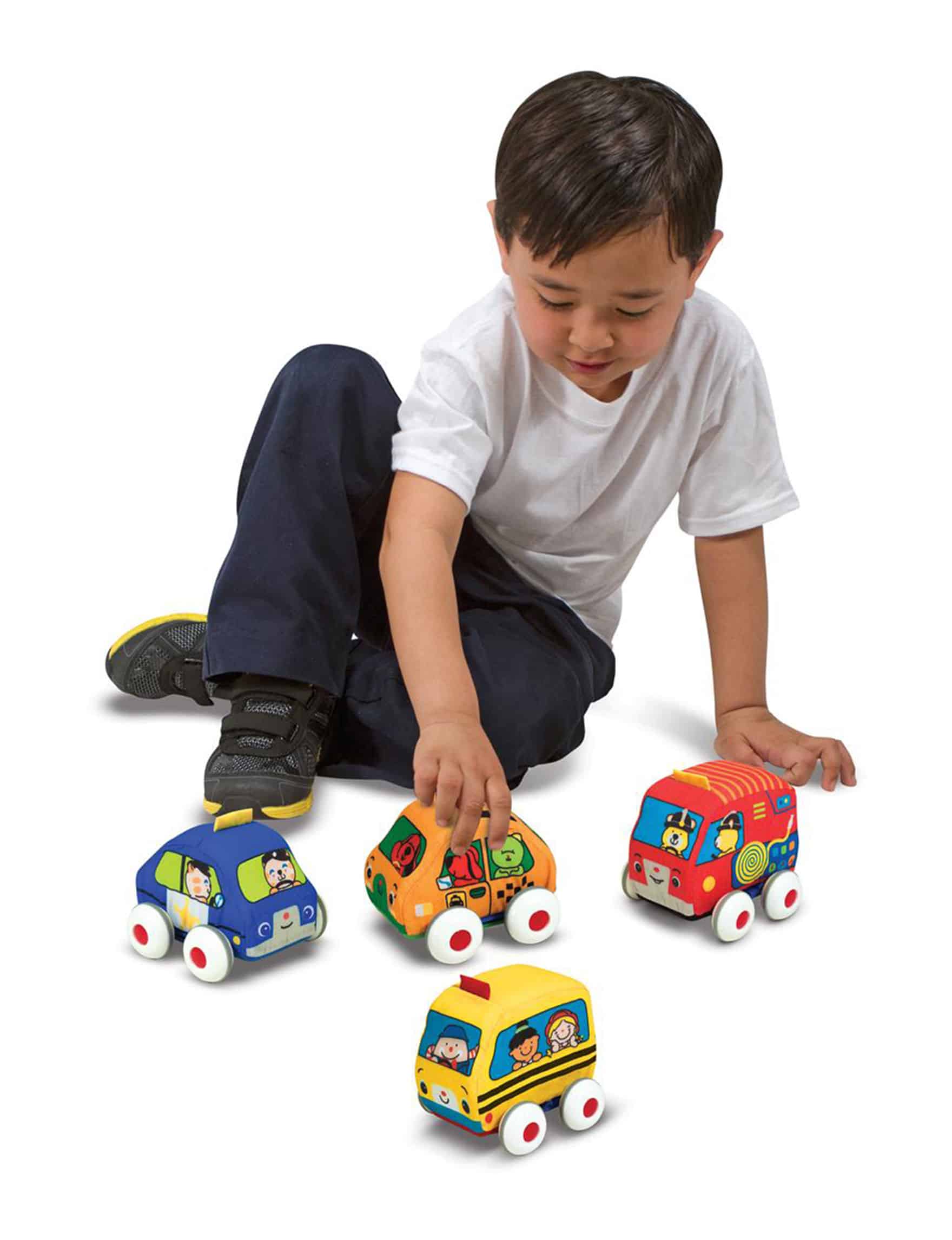 Pull Back Town Vehicles Fun and Educational Playtime