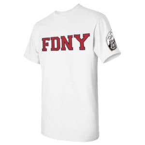 FIRE ZONE THROWBACK FDNY T-SHIRT - Image 2