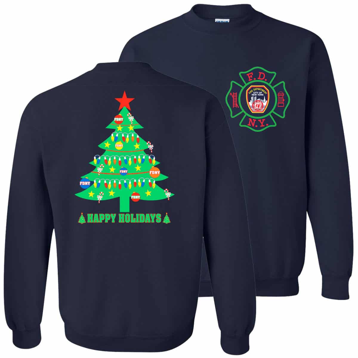 2019 FDNY CHRISTMAS SWEATSHIRT