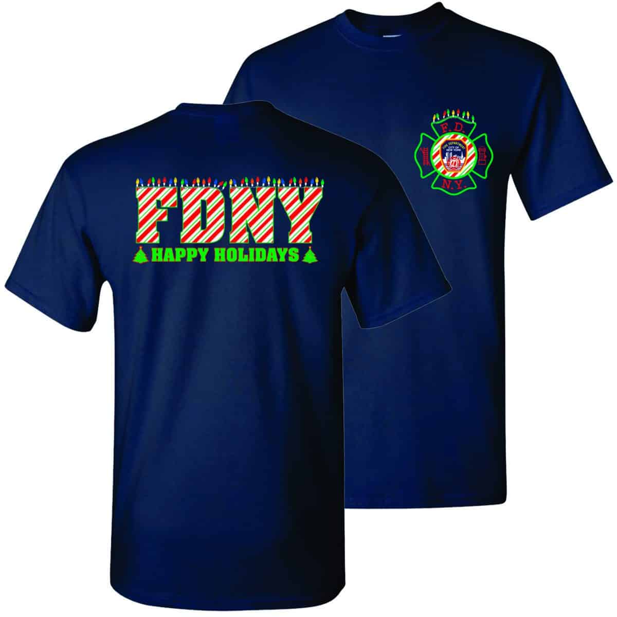 2019 FDNY CHRISTMAS T-SHIRT