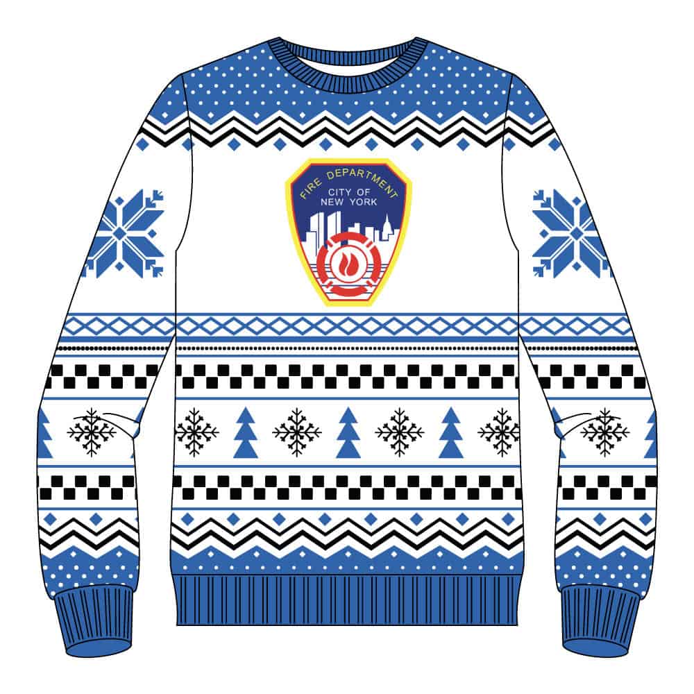 FDNY Ugly Christmas Sweater