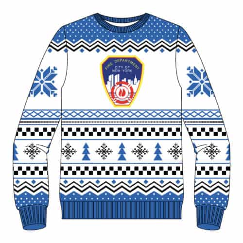 FDNY Ugly Christmas Sweater