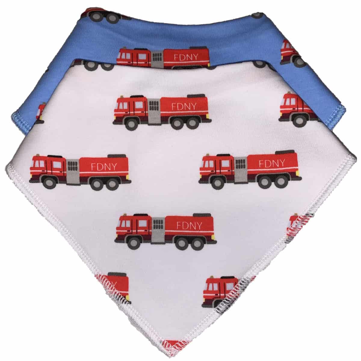 FDNY BANDANA BIBS 2 PK