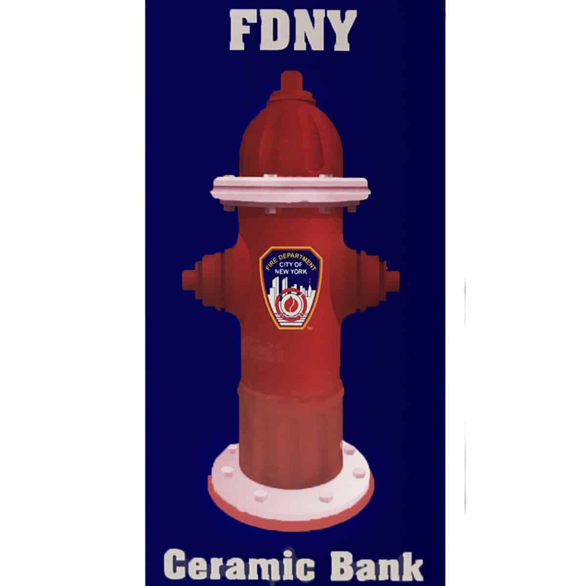 FDNY HYDRANT PIGGIE BANK - Image 3