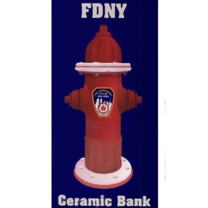 FDNY HYDRANT PIGGIE BANK - Image 3