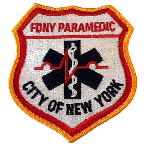 FDNY PARAMEDIC PATCH