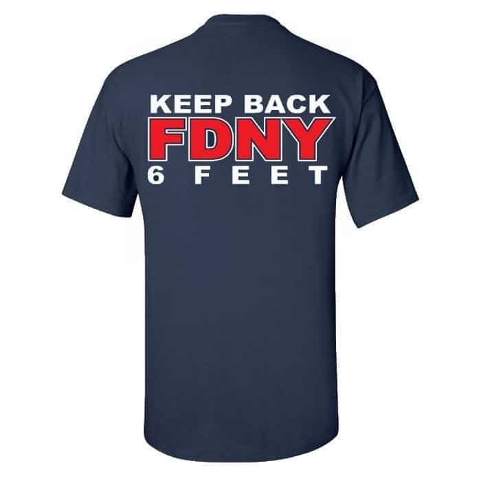Red FDNY Keep Back T-Shirt