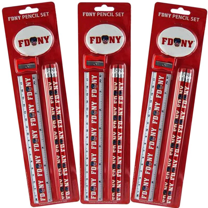 FDNY EMBLEM PENCIL SET