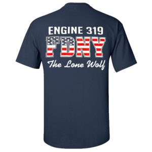 LONE WOLF / ENGINE 319 HOUSE T-SHIRT - Image 3
