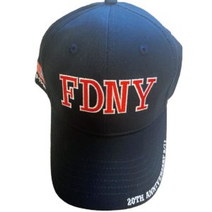 FDNY 20TH ANNIVERSARY BASEBALL HAT - Image 2