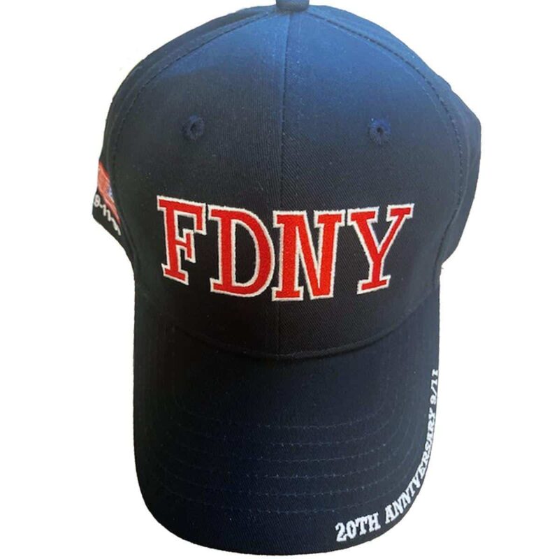 FDNY 20TH ANNIVERSARY BASEBALL HAT - Image 2