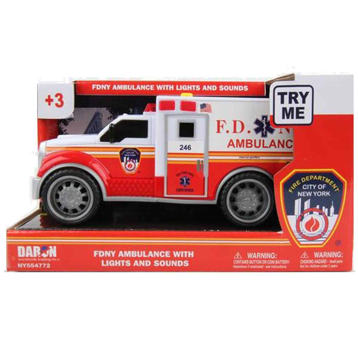 FDNY SOUND AMBULANCE 7 INCH - Image 2