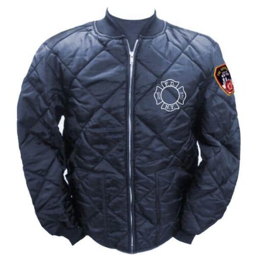 FDNY Quilted Jacket Stay Warm in Firefighter Style