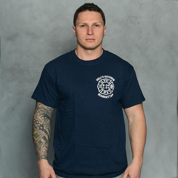 St Gedeeltelijk herstel FDNY Engine 34 Ladder 21 Hell's Kitchen House T-Shirt