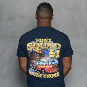 FDNY BX SQUAD 61 HOUSE T-SHIRT - Image 4