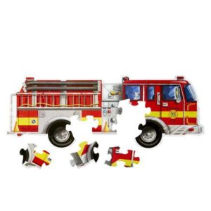 GIANT FIRE TRUCK FLOOR PUZZLE - Image 2