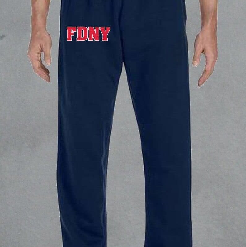 FDNY SWEATPANTS W/ EMBROIDERY