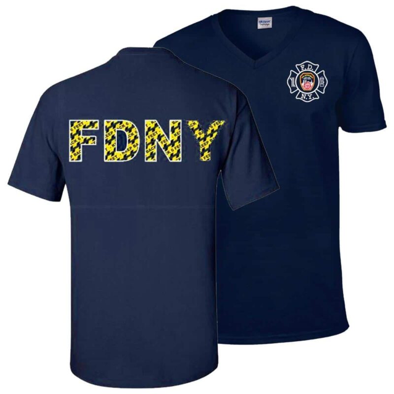 KEEP BACK 6 FEET V-NECK T-SHIRT