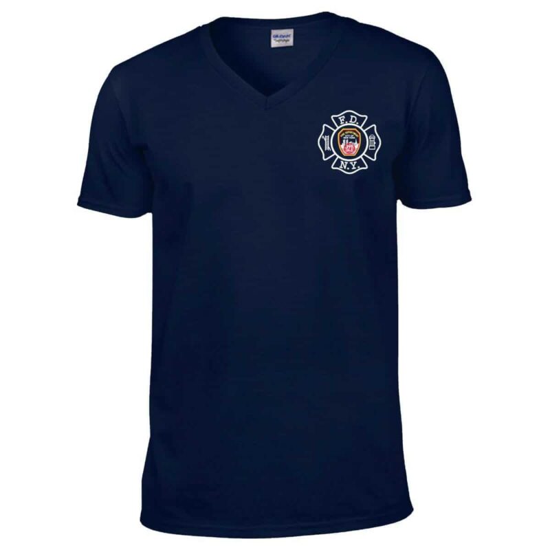 KEEP BACK 6 FEET V-NECK T-SHIRT - Image 3