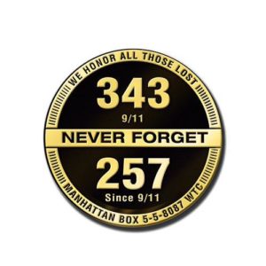 FDNY 20 YEARS LATER CHALLENGE COIN - Image 3