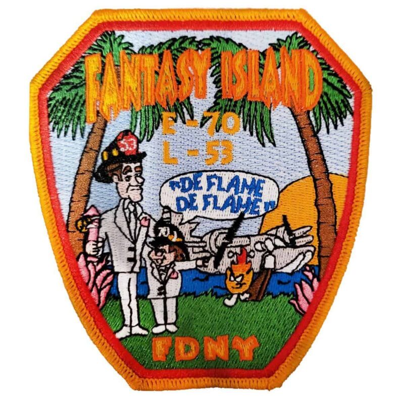CITY ISLAND FIREHOUSE PATCH