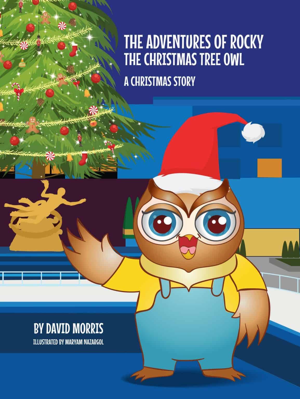 rocky the christmas tree owl