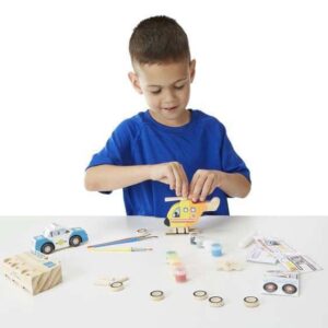 CREATED BY ME! RESCUE VEHICLES WOODEN CRAFT KIT - Image 3