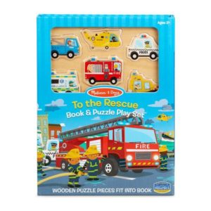 BOOK AND PUZZLE PLAY SET : TO THE RESCUE - Image 2