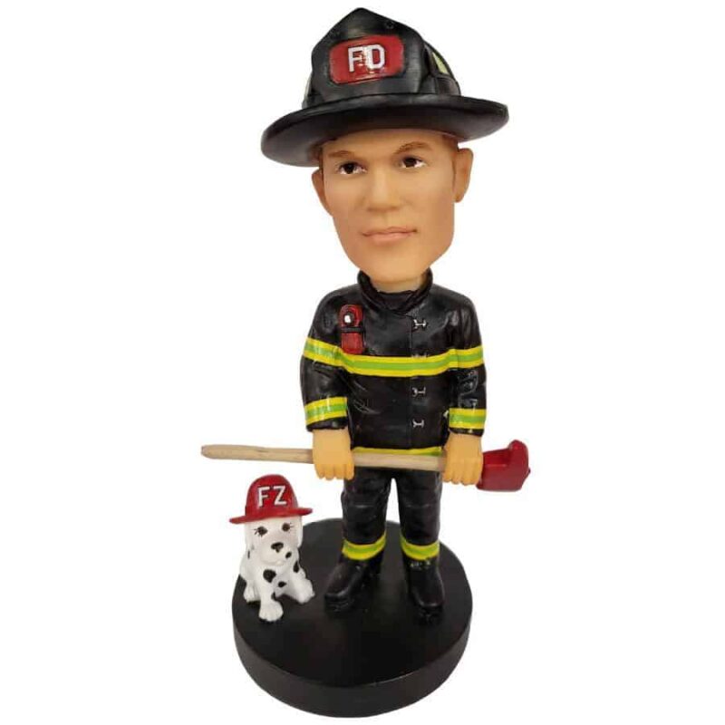 BOBBLE HEAD FIREFIGHTER