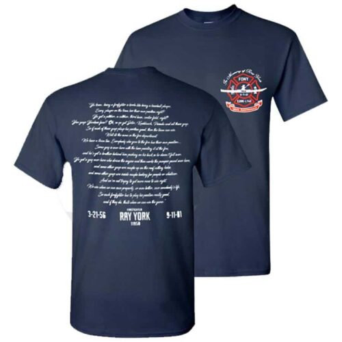 RAY YORK E-285 MEMORIAL HOUSE TEE