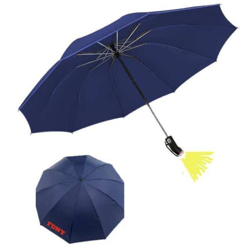INVERTED UMBRELLA WITH FLASHLIGHT FREE WITH PURCHASE