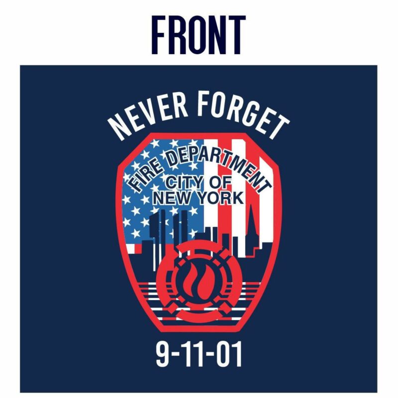 FDNY 9/11 22nd Anniversary T-Shirt - Image 4