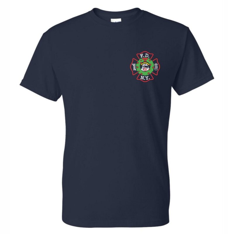 2023 FDNY CHRISTMAS T-SHIRT - Image 2