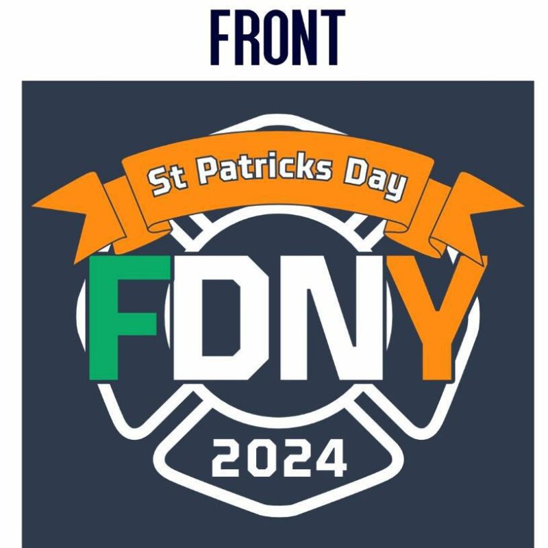 2024 St Patrick's Day Tee - Navy - Image 3